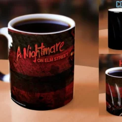 Trend Setters Nightmare On Elm Street™ (Glove And Shirt) Morphing Mugs™ Heat-Sensitive Mug