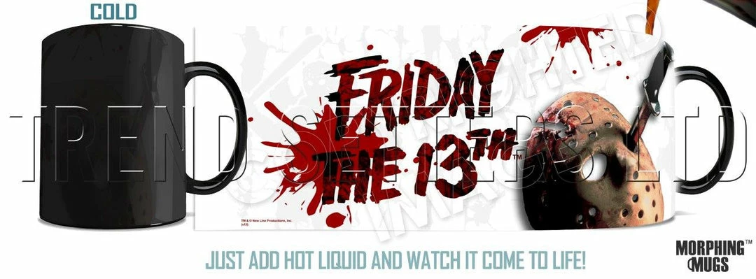 Trend Setters Friday The 13th (Blood Splatter) Morphing Mugs Heat-Sensitive Mug Trend Setters Friday The 13th (Blood Splatter) Morphing Mugs Heat-Sensitive Mug