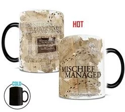 Trend Setters Harry Potter (Marauders Map) Morphing Mugs Heat-Sensitive Mug