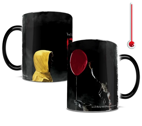 Trend Setters IT (Pennywise And Georgie) Horror Morphing Mugs Heat-Sensitive Mug Trend Setters IT (Pennywise And Georgie) Horror Morphing Mugs Heat-Sensitive Mug