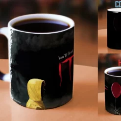 Trend Setters IT (Pennywise And Georgie) Horror Morphing Mugs Heat-Sensitive Mug 4 Trend Setters IT (Pennywise And Georgie) Horror Morphing Mugs Heat-Sensitive Mug