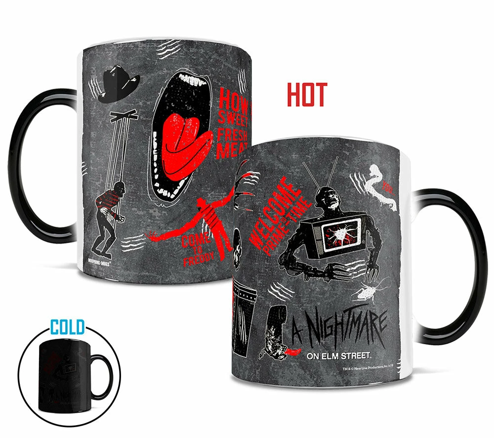 Trend Setters Nightmare On Elm Street (How Sweet Fresh Meat) Morphing Mugs Trend Setters Nightmare On Elm Street (How Sweet Fresh Meat) Morphing Mugs