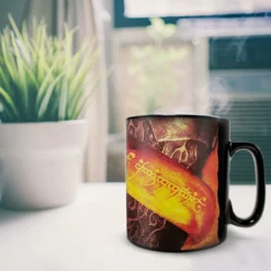 Trend Setters The Lord Of The Rings (The One Ring) Morphing Mugs Heat-Sensitive