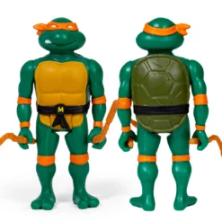 Super 7 Teenage Mutant Ninja Turtles ReAction Figure - Michelangelo