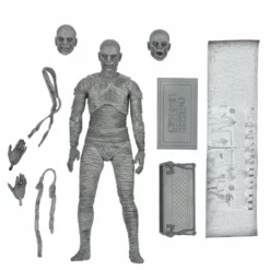 NECA - Universal Monsters - Ultimate Mummy (B&W) 7" Action Figure (Pre-Order Ships June) Mego