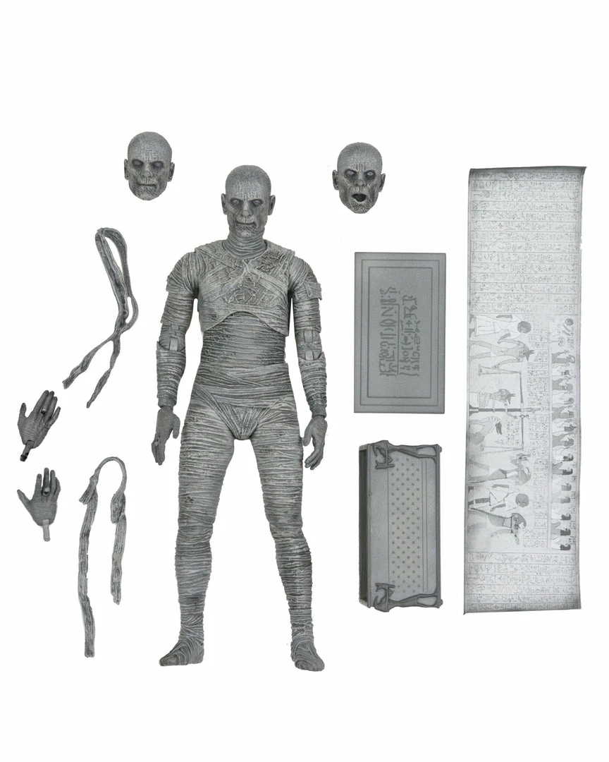 NECA - Universal Monsters - Ultimate Mummy (B&W) 7" Action Figure (Pre-Order Ships June) Mego NECA - Universal Monsters - Ultimate Mummy (B&W) 7" Action Figure (Pre-Order Ships June) Mego