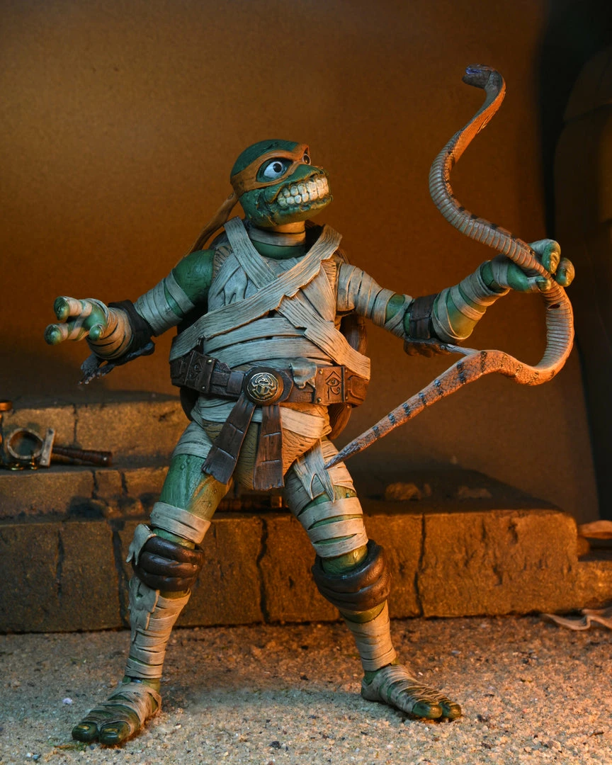 NECA - Universal Monsters X TMNT - Ultimate Michelangelo Mummy 7" Action Figure (Pre-Order Ships October) Mego NECA - Universal Monsters X TMNT - Ultimate Michelangelo Mummy 7" Action Figure (Pre-Order Ships October) Mego