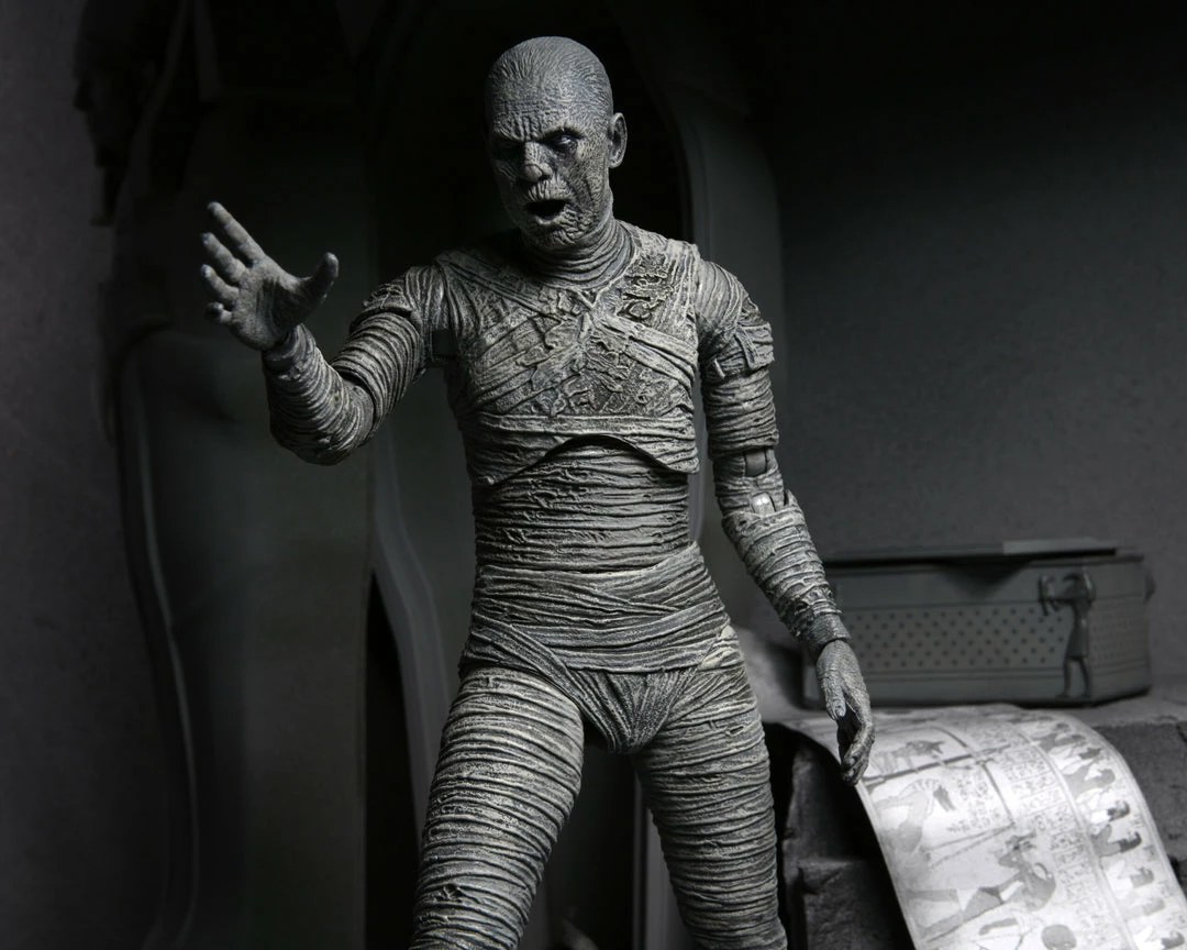 NECA - Universal Monsters - Ultimate Mummy (B&W) 7" Action Figure (Pre-Order Ships June) Mego NECA - Universal Monsters - Ultimate Mummy (B&W) 7" Action Figure (Pre-Order Ships June) Mego