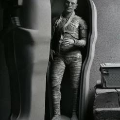 NECA - Universal Monsters - Ultimate Mummy (B&W) 7" Action Figure (Pre-Order Ships June) Mego 7 NECA - Universal Monsters - Ultimate Mummy (B&W) 7