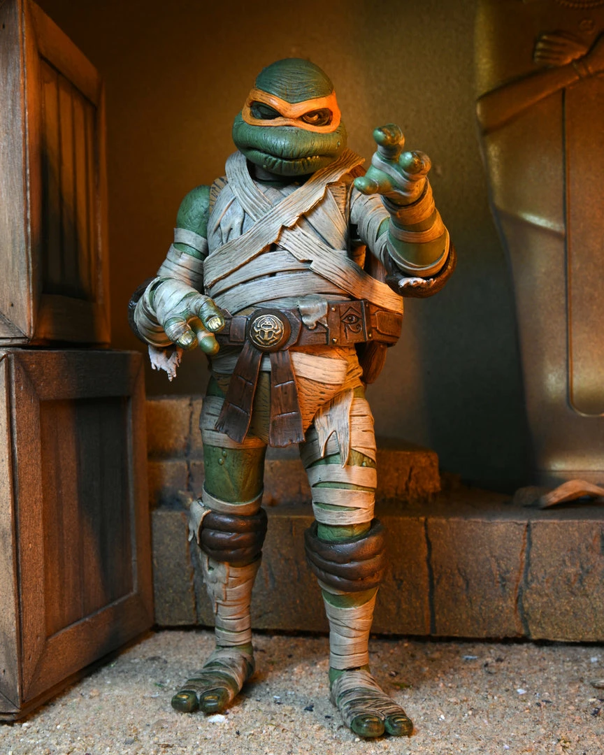 NECA - Universal Monsters X TMNT - Ultimate Michelangelo Mummy 7" Action Figure (Pre-Order Ships October) Mego NECA - Universal Monsters X TMNT - Ultimate Michelangelo Mummy 7" Action Figure (Pre-Order Ships October) Mego