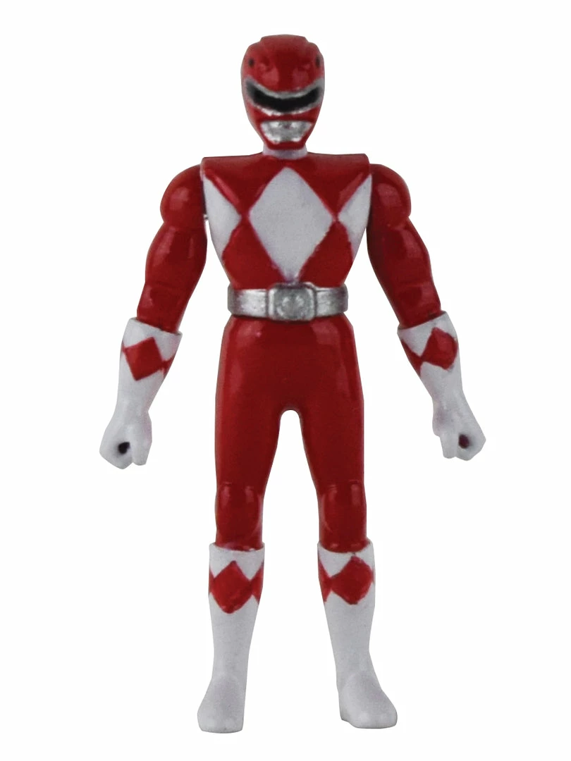 World's Smallest Power Rangers Red Ranger Micro Action Figures World's Smallest Power Rangers Red Ranger Micro Action Figures