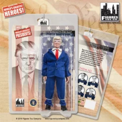 Figures Toy Company Presidents - Donald J. Trump (Blue Suit) 8" Action Figure