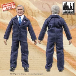 Figures Toy Company Presidents - George W. Bush (Blue Suit) 8" Action Figure