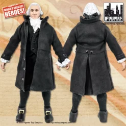 Figures Toy Company Presidents - George Washington (Black Suit) 8" Action Figure