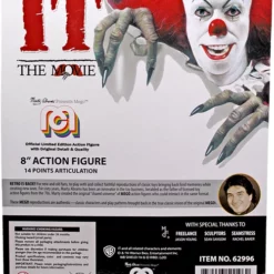 Mego Horror Wave 10 - IT Pennywise (Burnt) 8" Action Figure