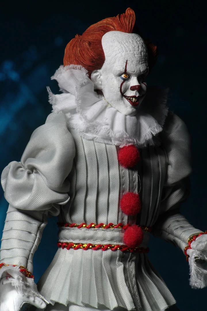 NECA - IT (2017) - Pennywise 8" Clothed Action Figure NECA - IT (2017) - Pennywise 8" Clothed Action Figure