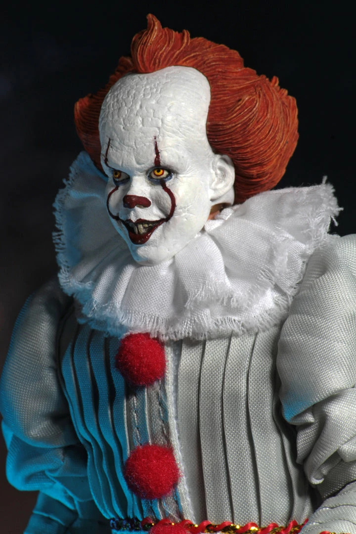 NECA - IT (2017) - Pennywise 8" Clothed Action Figure NECA - IT (2017) - Pennywise 8" Clothed Action Figure