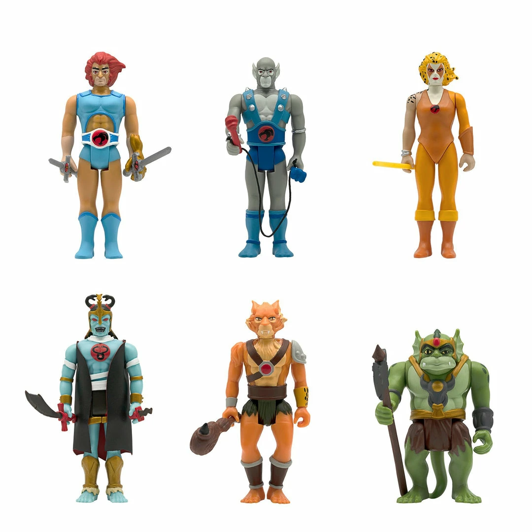 Super 7 Thundercats ReAction Figure - Set Of 6 Super 7 Thundercats ReAction Figure - Set Of 6