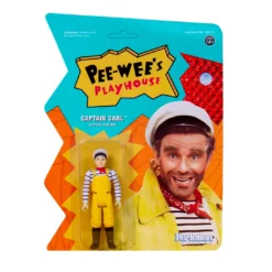 Super 7 Pee-Wee's Playhouse ReAction Figure - Captain Carl