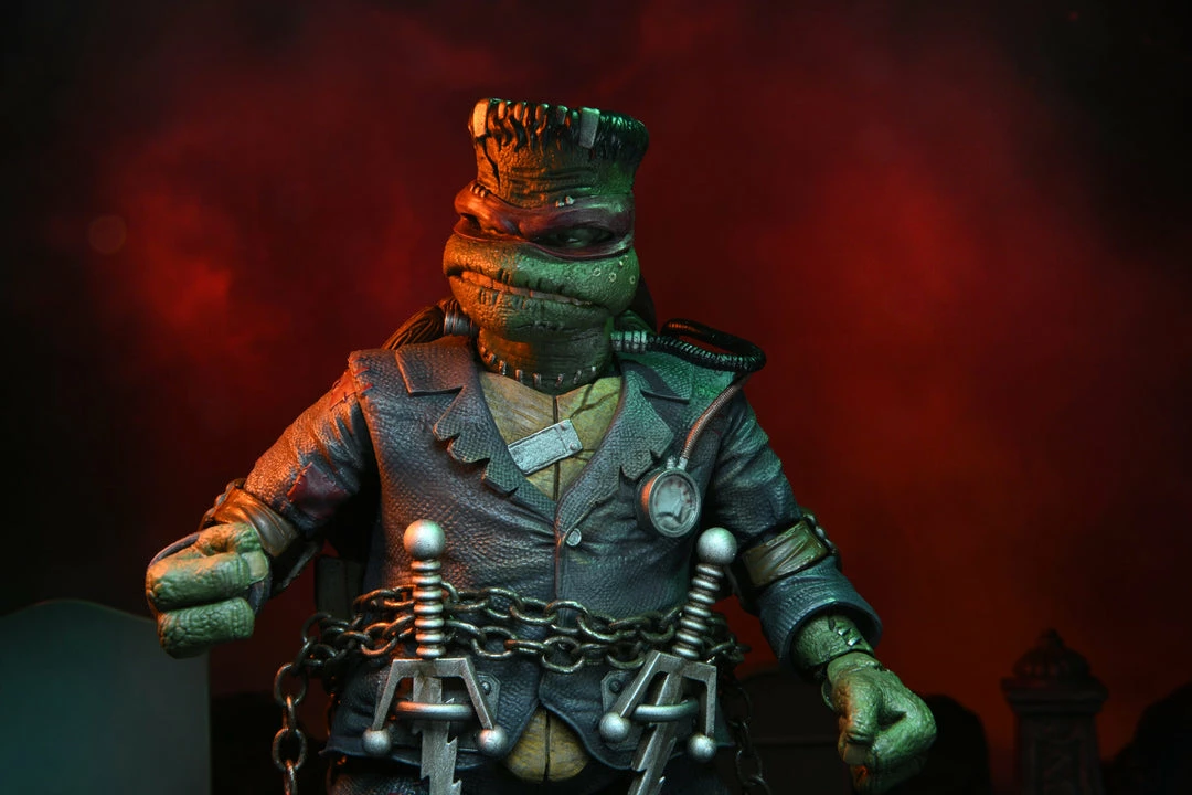NECA - Universal Monsters X TMNT - Ultimate Raphael Frankenstein 7" Action Figure NECA - Universal Monsters X TMNT - Ultimate Raphael Frankenstein 7" Action Figure