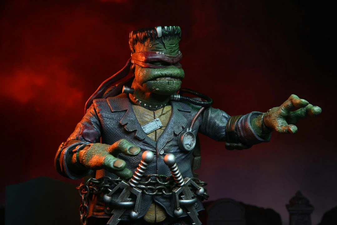 NECA - Universal Monsters X TMNT - Ultimate Raphael Frankenstein 7" Action Figure NECA - Universal Monsters X TMNT - Ultimate Raphael Frankenstein 7" Action Figure