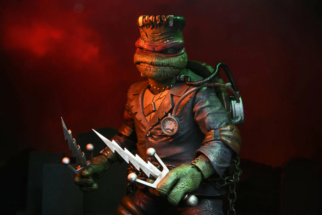 NECA - Universal Monsters X TMNT - Ultimate Raphael Frankenstein 7" Action Figure NECA - Universal Monsters X TMNT - Ultimate Raphael Frankenstein 7" Action Figure