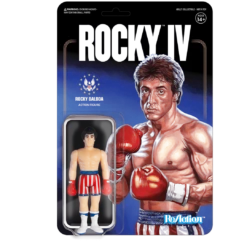 Super 7 Rocky IV ReAction Figure - Rocky Balboa (Flag Shorts)