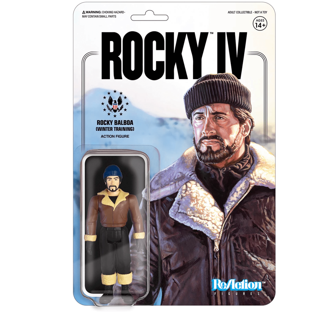 Super 7 Rocky IV ReAction Figure - Rocky Balboa (Winter Training) Super 7 Rocky IV ReAction Figure - Rocky Balboa (Winter Training)