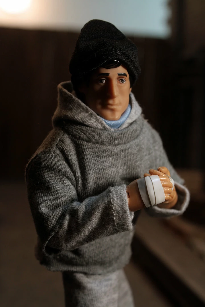 ZLC MEGO Exclusive Rocky Balboa In Training Sweatsuit 8" Action Figure All Mego ZLC MEGO Exclusive Rocky Balboa In Training Sweatsuit 8" Action Figure All Mego
