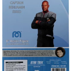 Mego Star Trek Wave 15 - Captain Sisko (Variant) 8" Action Figure 4 Mego Star Trek Wave 15 - Captain Sisko (Variant) 8