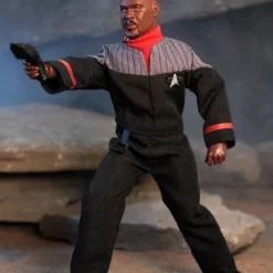 Mego Star Trek Wave 15 - Captain Sisko (Variant) 8" Action Figure 15 Mego Star Trek Wave 15 - Captain Sisko (Variant) 8