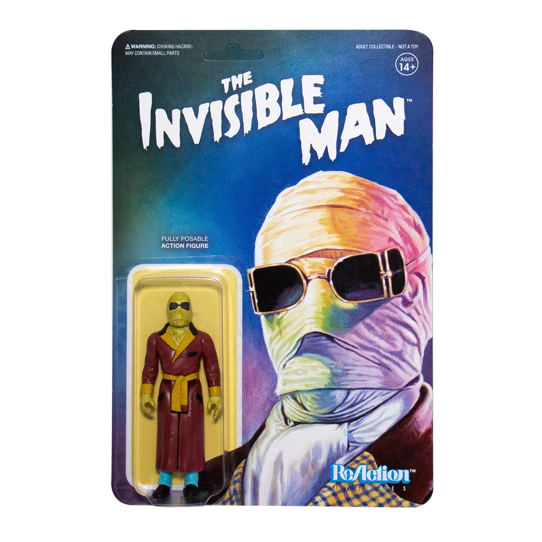 Super 7 Universal Monsters ReAction Figure - Invisible Man Super 7 Universal Monsters ReAction Figure - Invisible Man