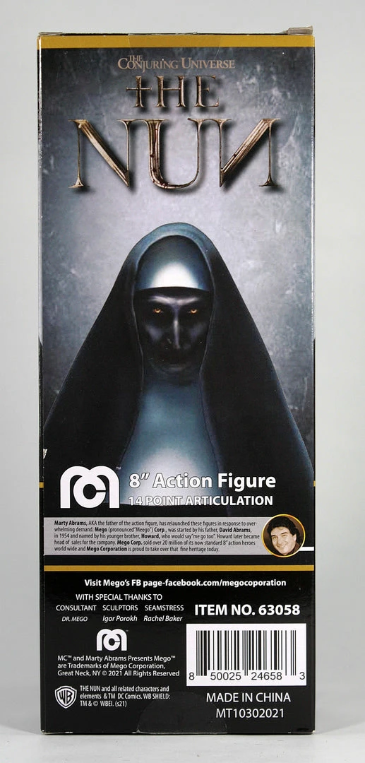 Mego Horror Wave 14 - The Nun (Window Box) 8" Action Figure Mego Horror Wave 14 - The Nun (Window Box) 8" Action Figure