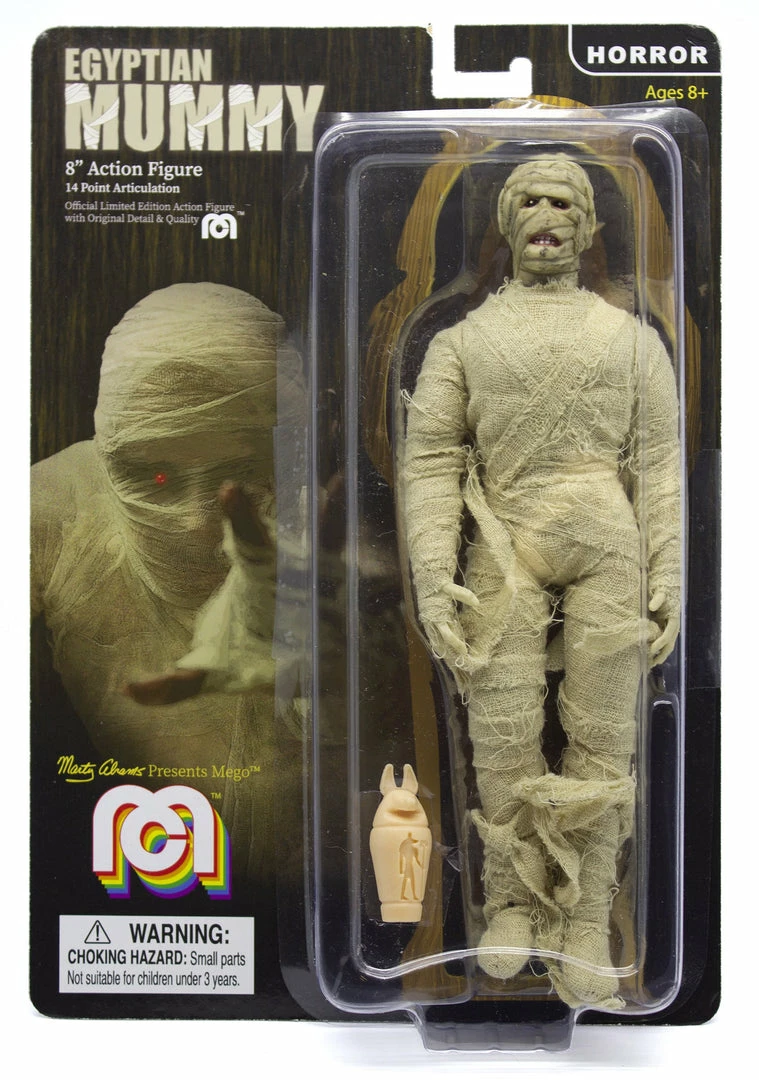 All Mego Mego Horror Wave 7 - The Mummy 8" Action Figure All Mego Mego Horror Wave 7 - The Mummy 8" Action Figure