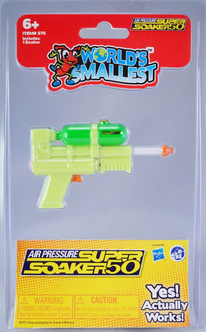World's Smallest Super Soaker Set Of 3 World's Smallest Super Soaker Set Of 3