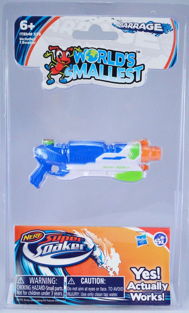 World's Smallest Super Soaker Set Of 3 World's Smallest Super Soaker Set Of 3