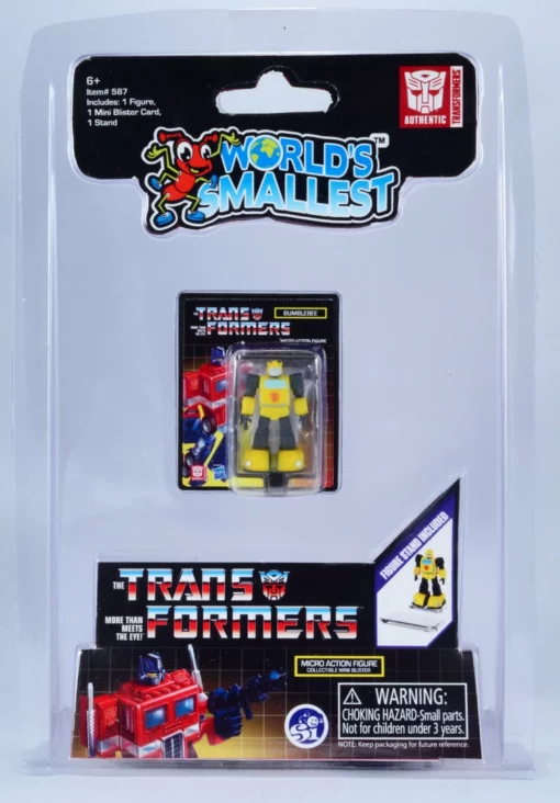 World's Smallest Transformers Bumblebee Micro Action Figure