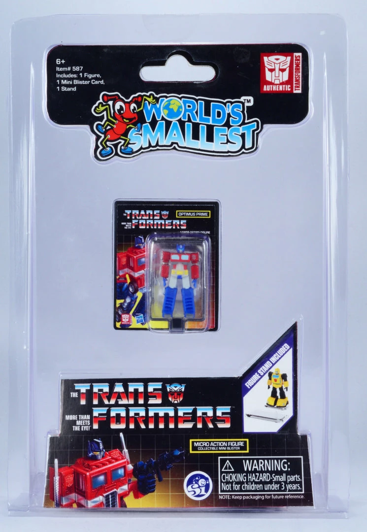 World's Smallest Transformers Optimus Prime Micro Action Figure World's Smallest Transformers Optimus Prime Micro Action Figure