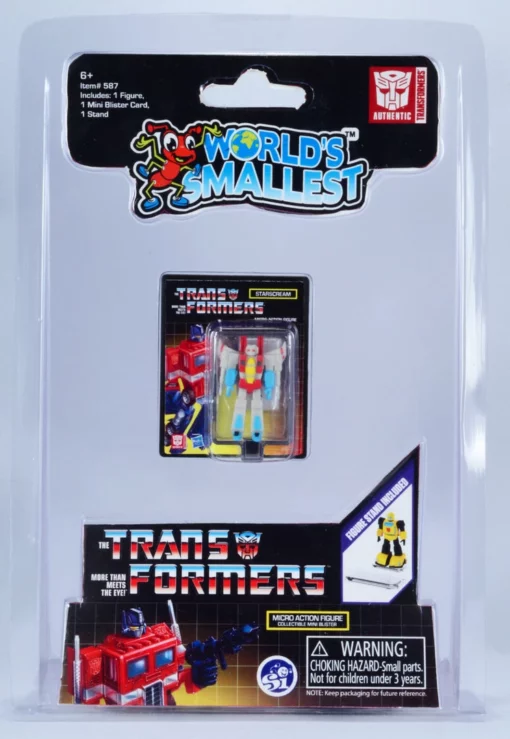World's Smallest Transformers Star Scream Micro Action Figure