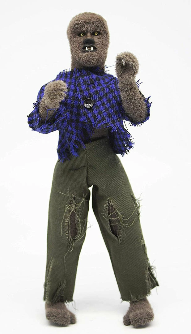 Mego Horror Wave 6 - The Face Of The Screaming Werewolf 8" Action Figure (Full Body Flock And New Outfit) All Mego Mego Horror Wave 6 - The Face Of The Screaming Werewolf 8" Action Figure (Full Body Flock And New Outfit) All Mego