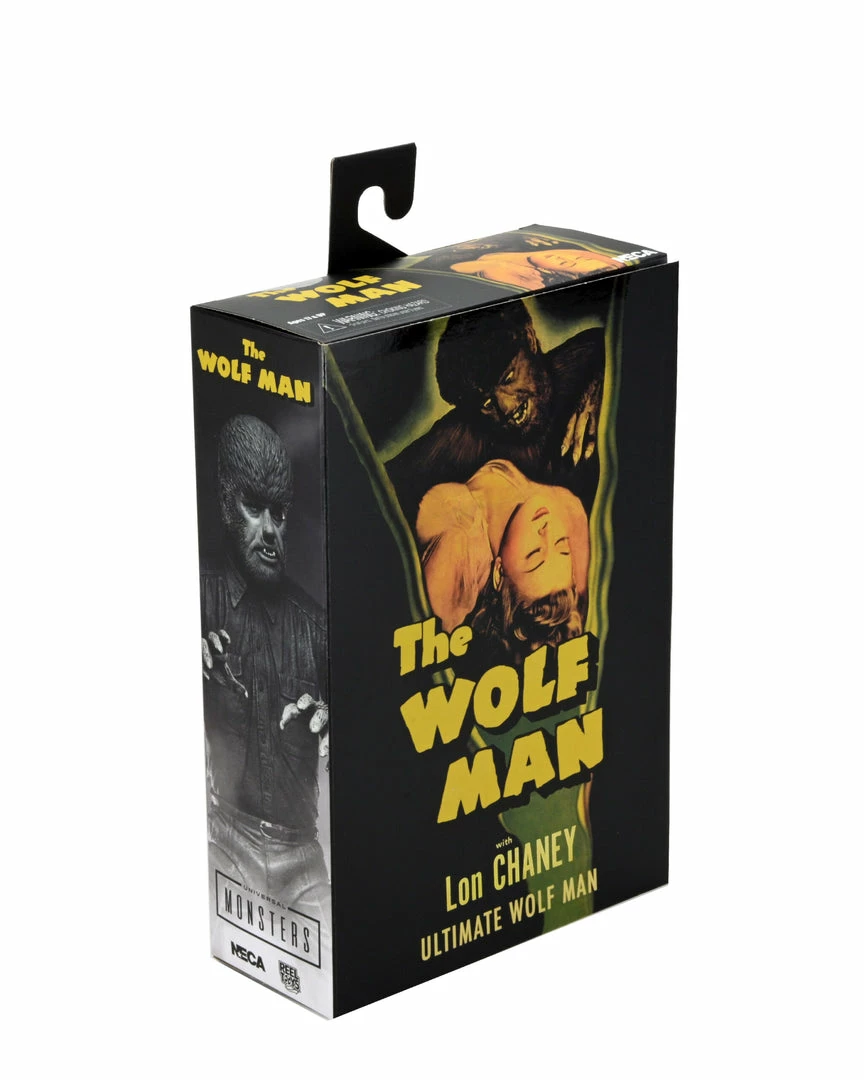 NECA - Universal Monsters - Ultimate Wolf Man (B&W) 7" Action Figure NECA - Universal Monsters - Ultimate Wolf Man (B&W) 7" Action Figure