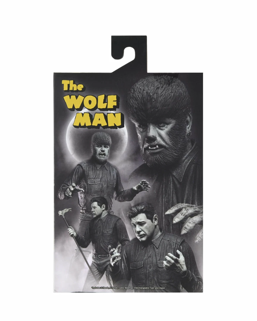 NECA - Universal Monsters - Ultimate Wolf Man (B&W) 7" Action Figure NECA - Universal Monsters - Ultimate Wolf Man (B&W) 7" Action Figure