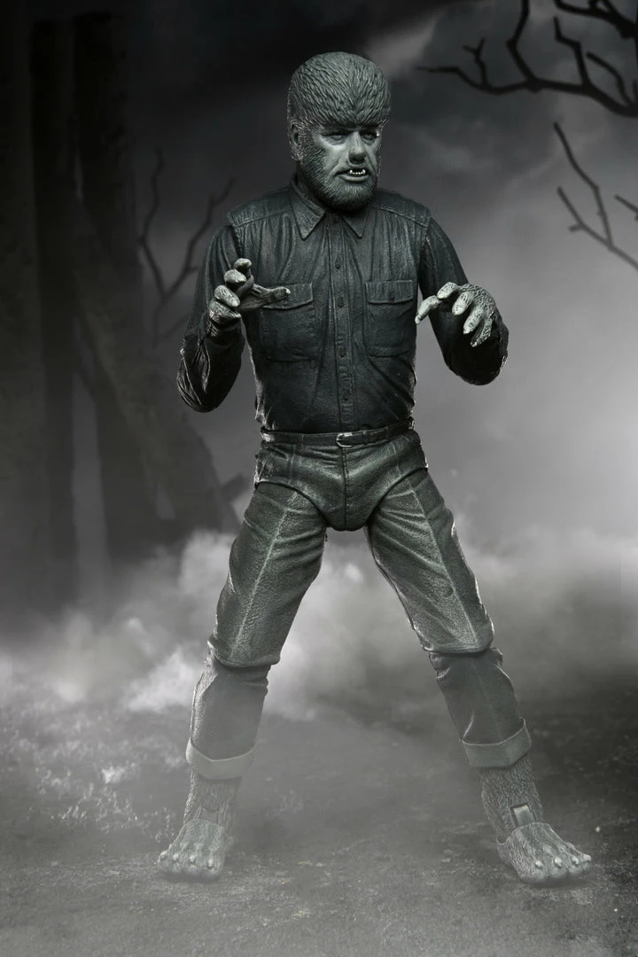 NECA - Universal Monsters - Ultimate Wolf Man (B&W) 7" Action Figure NECA - Universal Monsters - Ultimate Wolf Man (B&W) 7" Action Figure