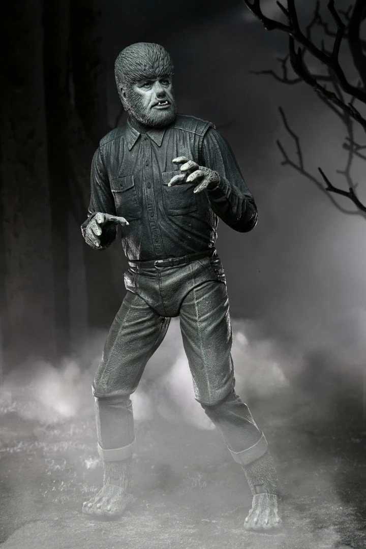 NECA - Universal Monsters - Ultimate Wolf Man (B&W) 7" Action Figure NECA - Universal Monsters - Ultimate Wolf Man (B&W) 7" Action Figure