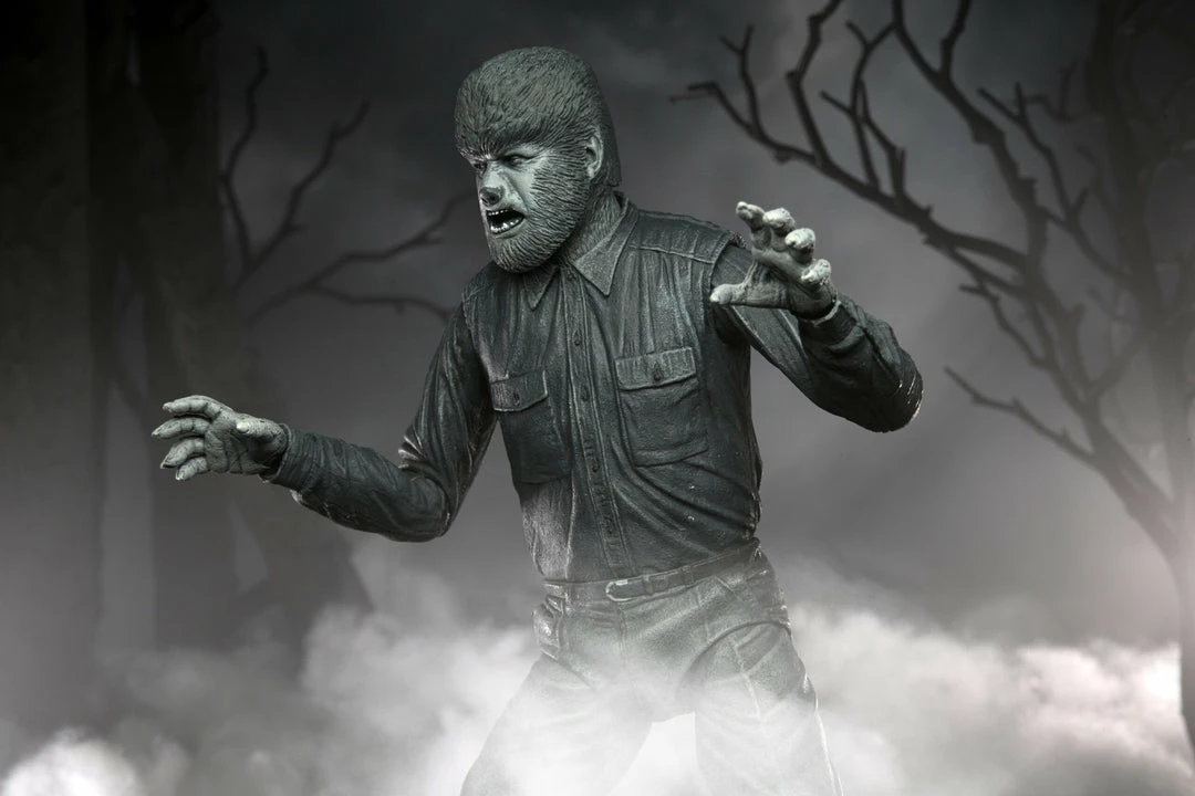 NECA - Universal Monsters - Ultimate Wolf Man (B&W) 7" Action Figure NECA - Universal Monsters - Ultimate Wolf Man (B&W) 7" Action Figure