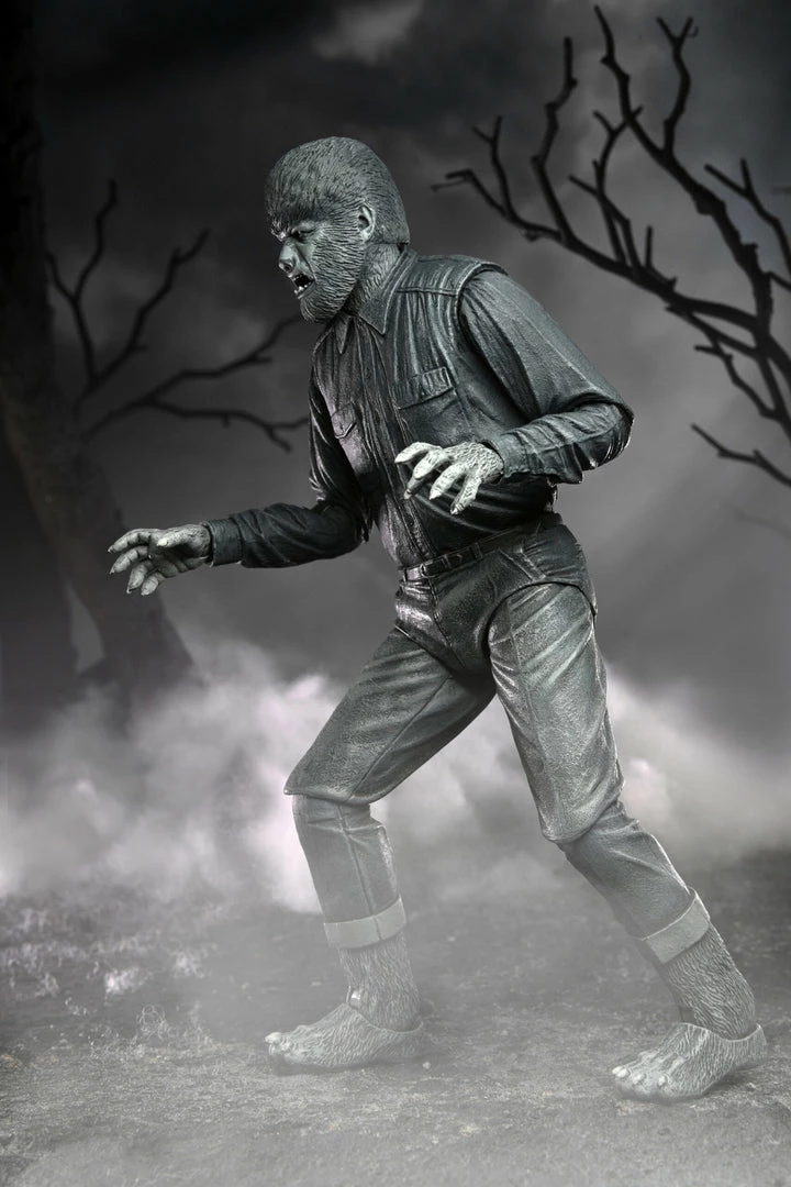NECA - Universal Monsters - Ultimate Wolf Man (B&W) 7" Action Figure NECA - Universal Monsters - Ultimate Wolf Man (B&W) 7" Action Figure