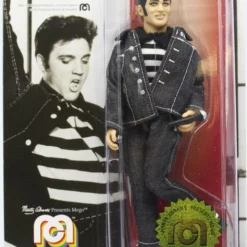 All Mego Mego Music Icons Elvis Presley 8" Action Figure (Jailhouse Rock Black Denim)
