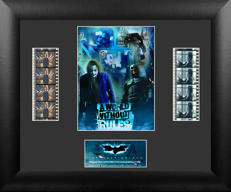 Film Cells LTD. Batman: The Dark Knight (Batman And Joker) Presentation Film Cell Film Cells LTD. Batman: The Dark Knight (Batman And Joker) Presentation Film Cell