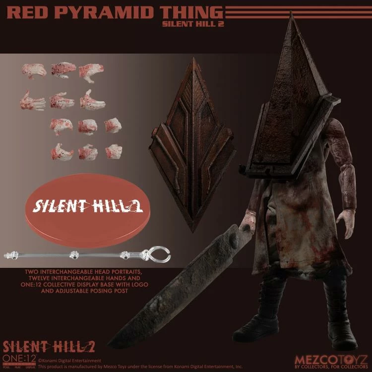 Mezco Toyz Mego Silent Hill 2 One:12 Collective Red Pyramid Thing (Pre-Order Ships Nov 2022) Mezco Toyz Mego Silent Hill 2 One:12 Collective Red Pyramid Thing (Pre-Order Ships Nov 2022)