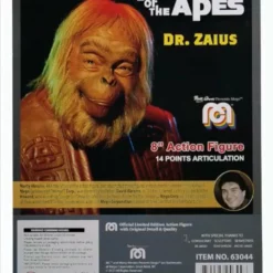 Damaged Package Mego Planet Of The Apes Wave 12 - Dr Zaius 8" Action Figure